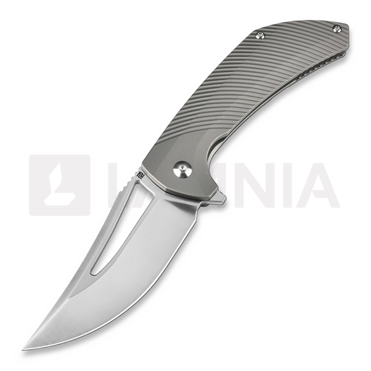 Artisan Cutlery Banjaara S90V Gray Titanium foldekniv