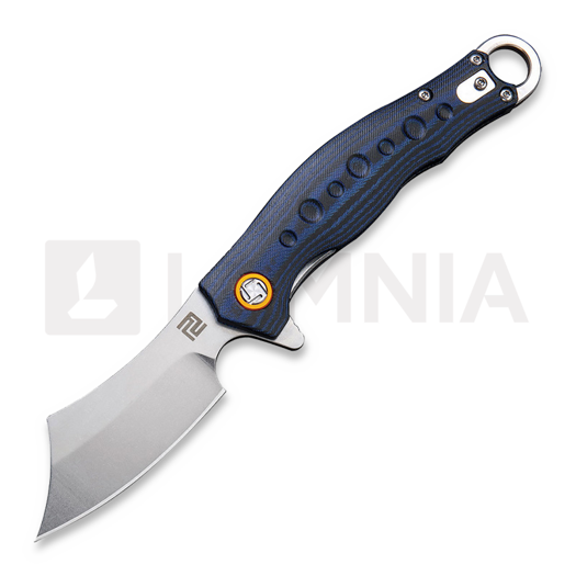 Artisan Cutlery Consair Linerlock Micarta sulankstomas peilis, mėlyna