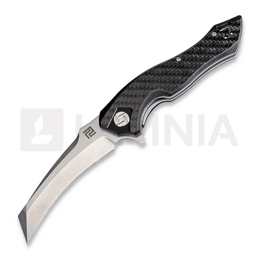 Artisan Cutlery Eagle Linerlock D2 foldekniv, carbon fiber