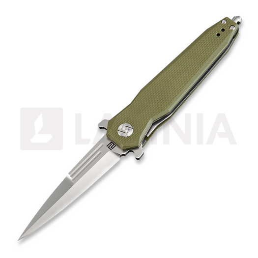 Artisan Cutlery Hornet Linerlock D2 kääntöveitsi, textured G10