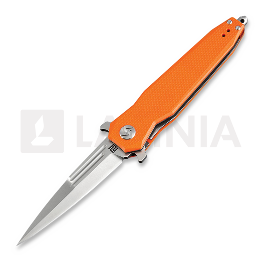 Artisan Cutlery Hornet Linerlock D2 folding knife, textured G10