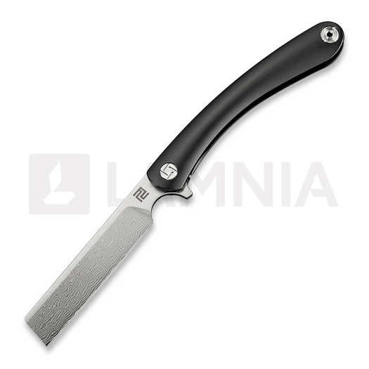 Navalha Artisan Cutlery Orthodox Framelock Damascus