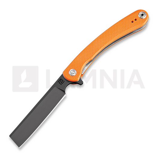 Couteau pliant Artisan Cutlery Orthodox Linerlock D2 Small Black Textured