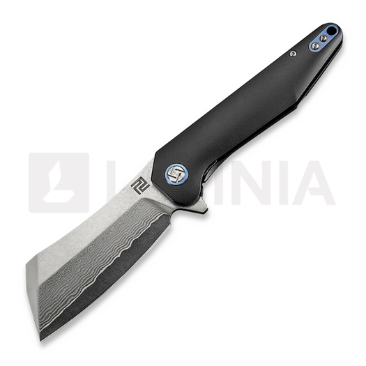 Saliekams nazis Artisan Cutlery Osprey Framelock Damascus