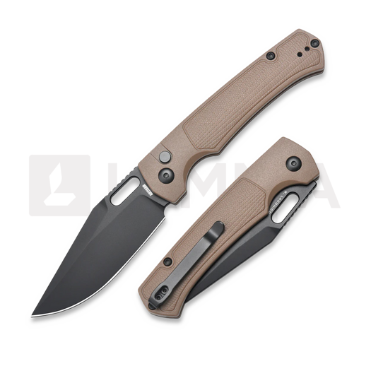 Navaja Artisan Cutlery Revel Ar Rpm9 FRN, marrón