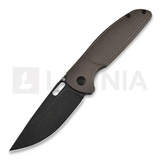 Artisan Cutlery SATYR Framelock Bronze foldekniv