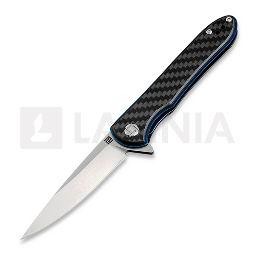 Skladací nôž Artisan Cutlery Shark Linerlock D2 Small, carbon fiber