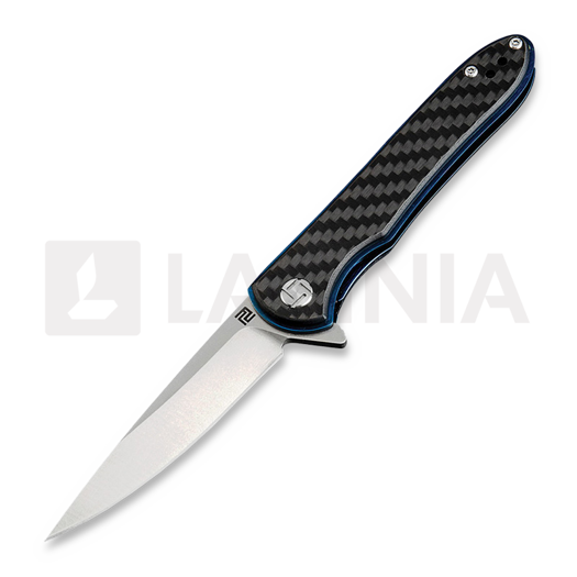 Saliekams nazis Artisan Cutlery Shark Linerlock D2 Small, carbon fiber