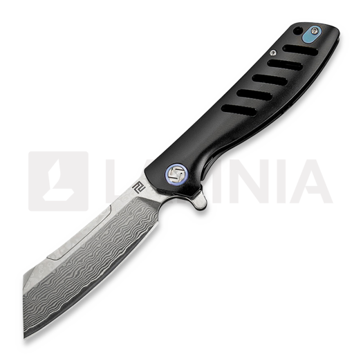 Artisan Cutlery Tomahawk Framelock Damascus Small folding knife