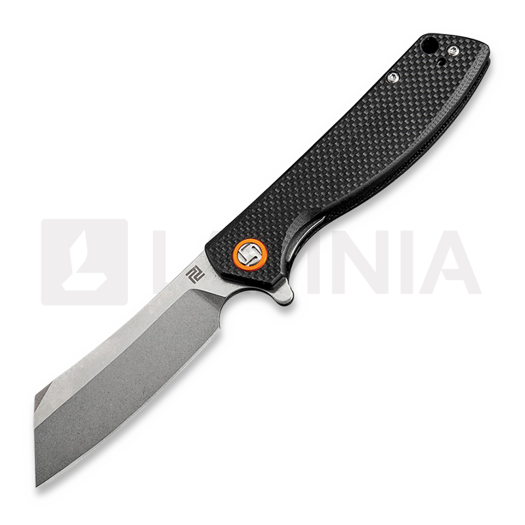 Складной нож Artisan Cutlery Tomahawk Linerlock D2 Small, black textured