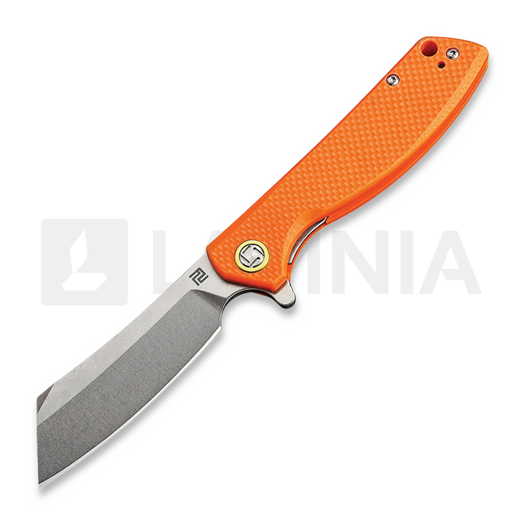 Artisan Cutlery Tomahawk Linerlock D2 Small folding knife, black textured