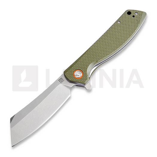 Artisan Cutlery Tomahawk Linerlock D2 folding knife, textured G10