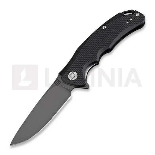 มีดพับ Artisan Cutlery Tradition Linerlock D2, ดำ