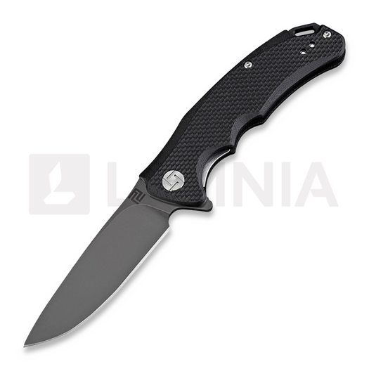 Artisan Cutlery Tradition Linerlock D2 fällkniv, svart