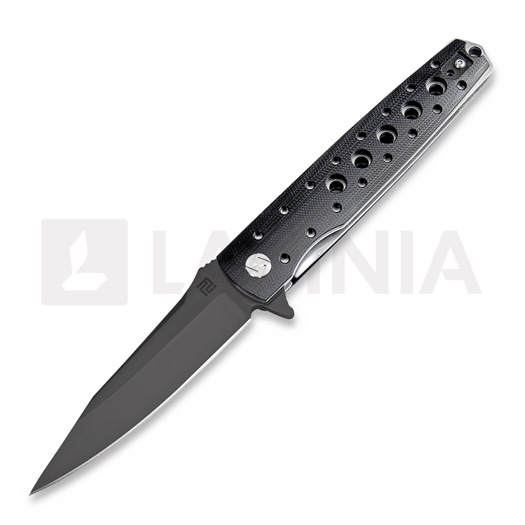 Liigendnuga Artisan Cutlery Virginia Linerlock D2 Black