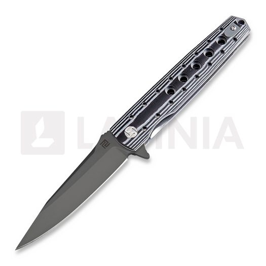 Artisan Cutlery Virginia Linerlock D2 Blk/Wht összecsukható kés