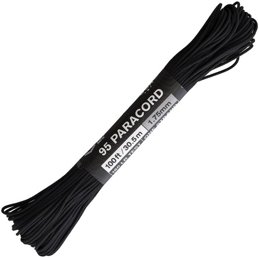 Atwood 95 Paracord Black 30,5m