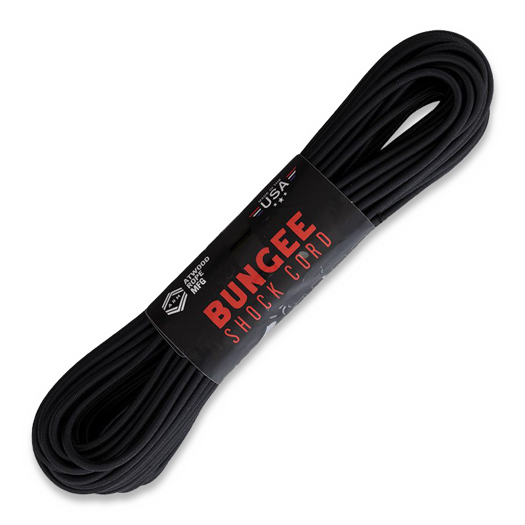 Atwood Bungee Shock Cord 15m, ดำ