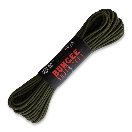 Atwood Bungee Shock Cord 15m, verde