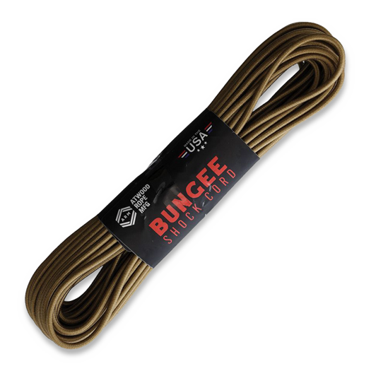 Atwood Bungee Shock Cord 15m, Tan