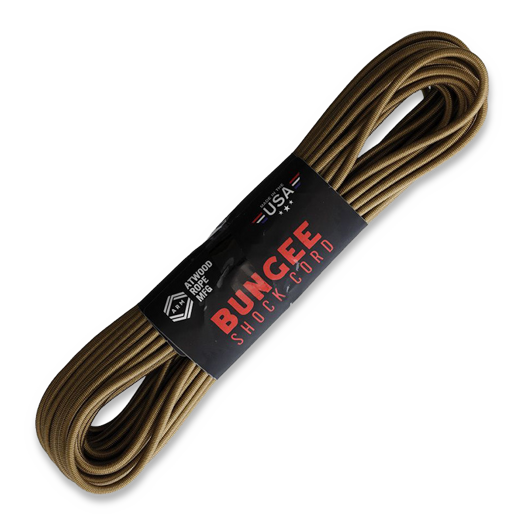 Atwood Bungee Shock Cord 15m, Tan