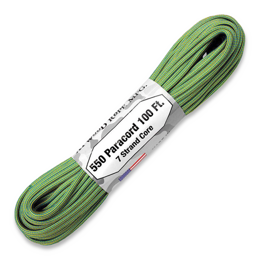 Atwood Color-Changing Paracord 550, Tree Frog 30,5m