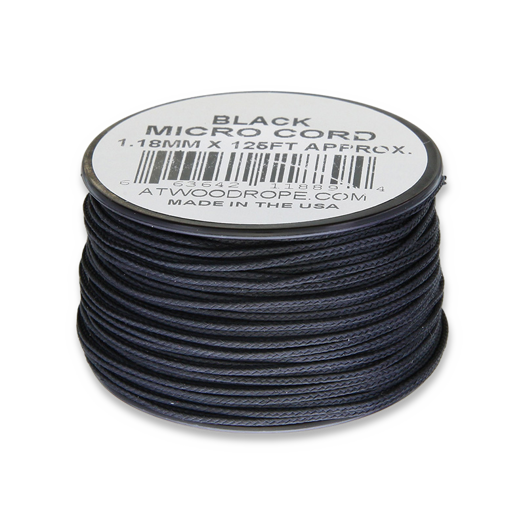 Atwood Micro Cord, 38 m, Black