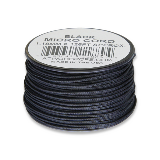 Atwood Micro Cord, 38 m, Black
