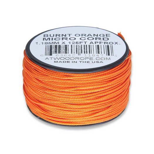 Atwood Micro Cord, 38 m, Burnt Orange