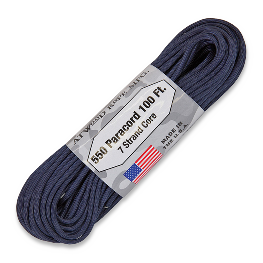 Atwood Paracord 550, Navy 30,5m