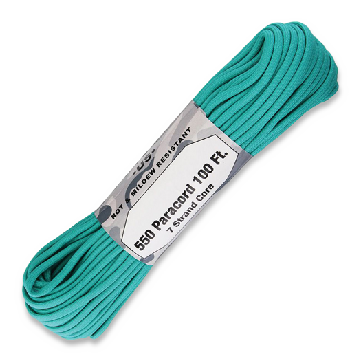 Atwood Paracord 550, Teal 30,5m