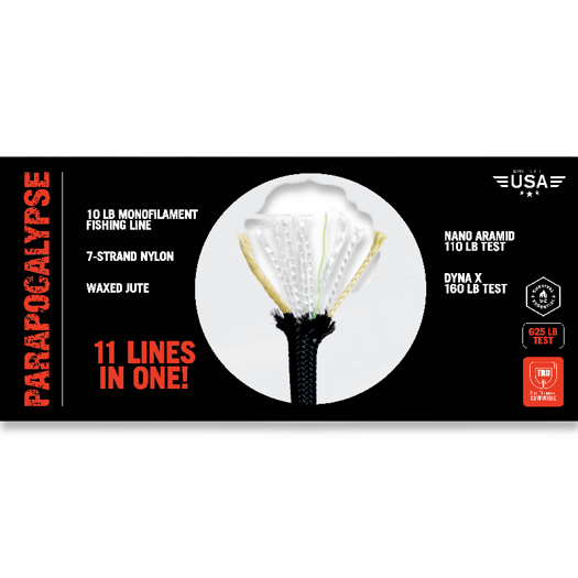 Atwood Parapocalypse 625, Black 30,5m