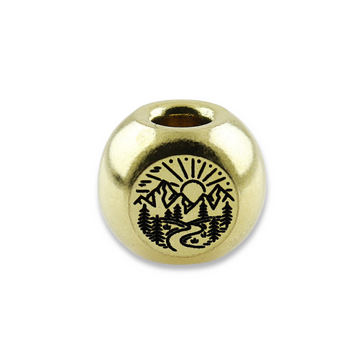 Audacious Concept Adventurer Bead - Brass
