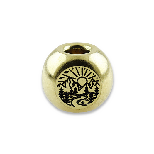 Audacious Concept Adventurer Bead - Brass
