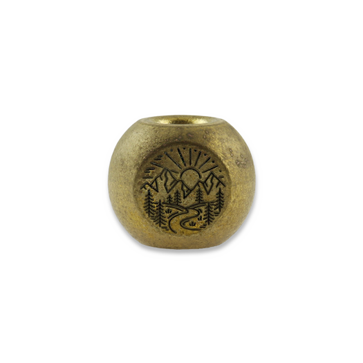 Audacious Concept Adventurer Bead - Brass