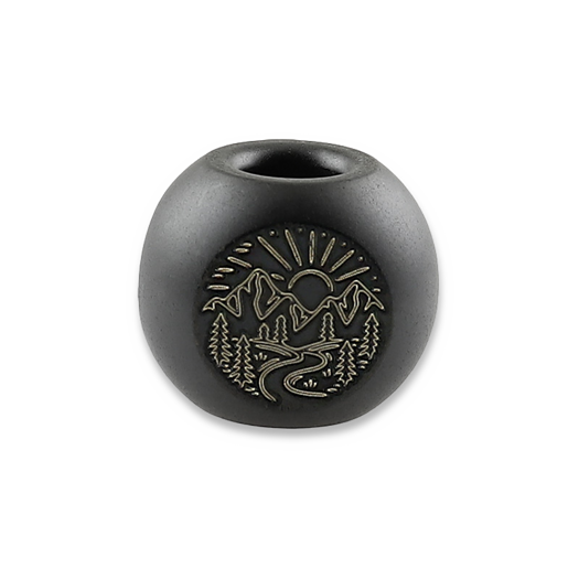 Audacious Concept Adventurer Bead - Titanium - PVD Black