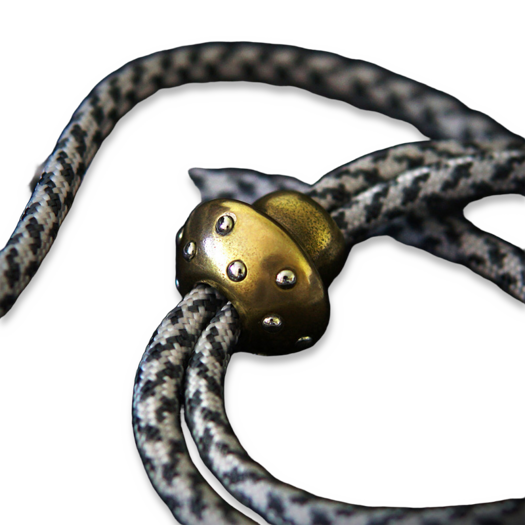 Audacious Concept Amanita Bead - Brass & Silver
