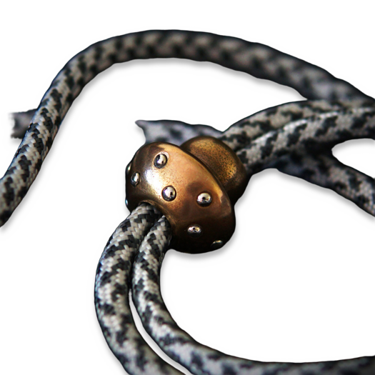 Audacious Concept Amanita Bead - Bronze & Silver