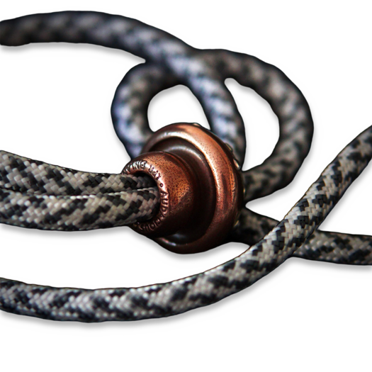 Audacious Concept Amanita Bead - Copper & Silver