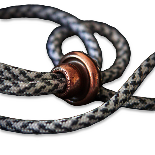 Audacious Concept Amanita Bead - Copper & Silver