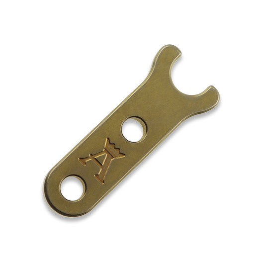 Audacious Concept Ansø Knife Tool Key - Titanium - Stonewashed Bronzed