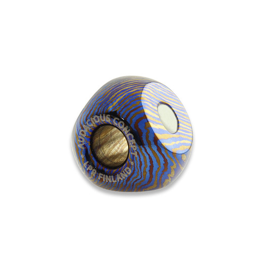 Audacious Concept Aurora Bead - Timascus - Hand Polished