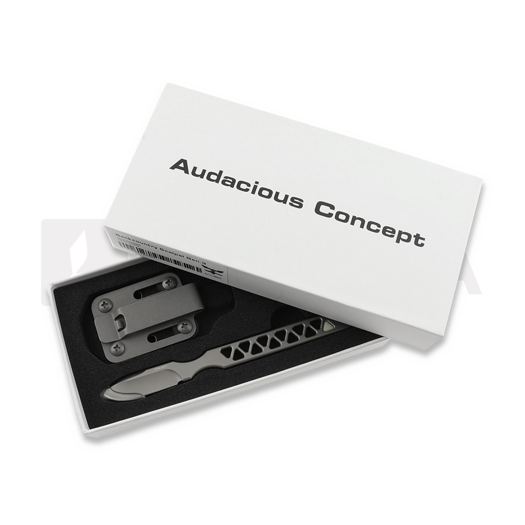 Audacious Concept Backcountry Scalpel Gen.3 - CPM-20CV - Beadblasted kniv