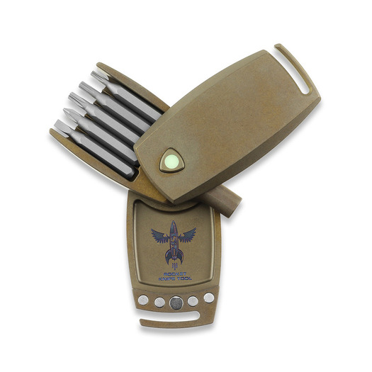 Audacious Concept D Rocket Knife Tool - Titanium - Bronzed