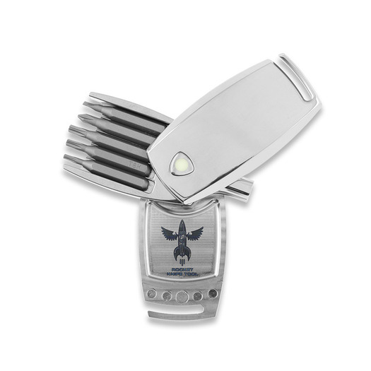 Audacious Concept D Rocket Knife Tool - Titanium - Hand Polished