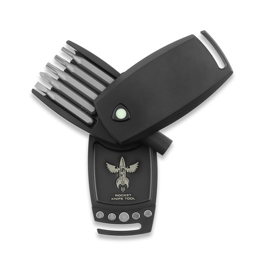 Audacious Concept D Rocket Knife Tool - Titanium - PVD Black