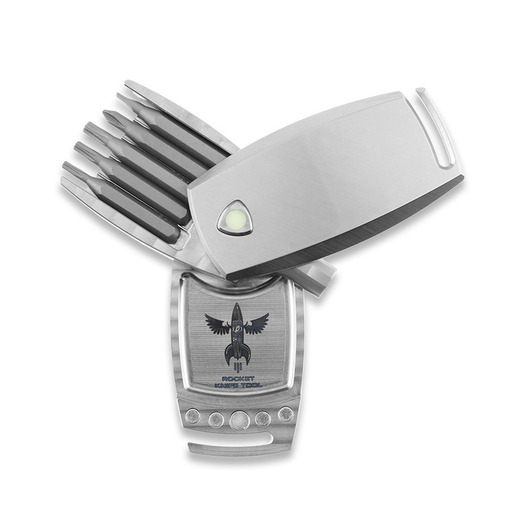 Audacious Concept D Rocket Knife Tool - Titanium - Satin