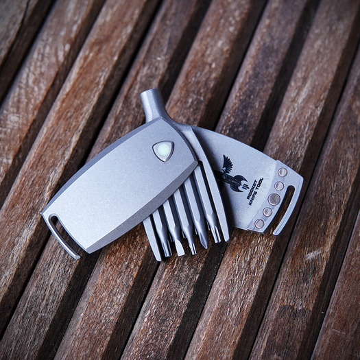 Audacious Concept D Rocket Knife Tool - Titanium - Stonewashed