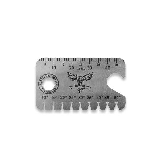Audacious Concept Dog Tag Tool - Titanium - Satin