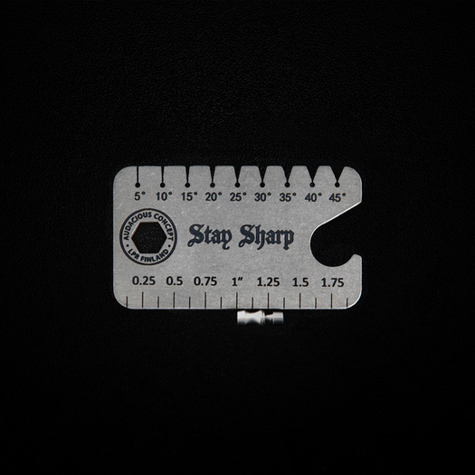 Audacious Concept Dog Tag Tool - Titanium - Satin Blue